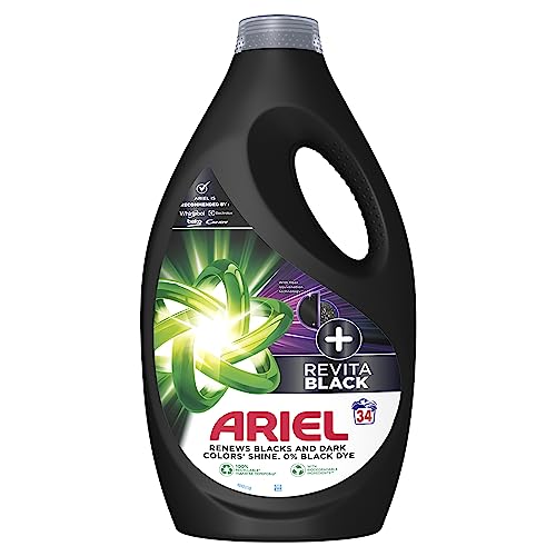 Ariel REVITA BLACK – GEL Concentrated Waschmittel flüssig 34 Waschgänge – 1700 ml