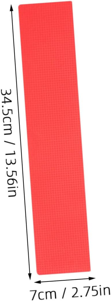 BESPORTBLE Rectangular Landmark Mat Throw Down Markers Training Marker Pickleball Court Lines Agility Markers Court