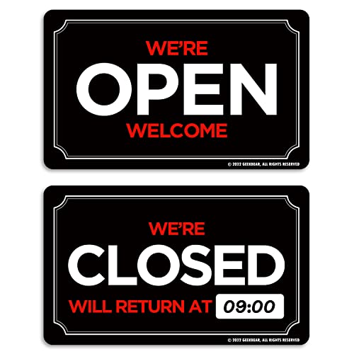 Open Closed Sign (09. Black) �I�[�v���N���[�Y�h�T�C���i09. ���j-�I�[���C�������p�b�P�[�W/���ʃI�[�v��&�N���[�Y�h�T�C��-���B���e�[�W�I�[�v���N���[�Y�h�T�C��-�ԕi�܂��͂����߂�T�C��-�����Ă���I�[�v���܂��͂��߂�Ȃ���