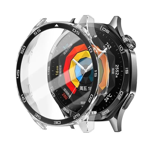 Funda de PC para Huawei Watch GT4 de 46mm con protector de pantalla completo