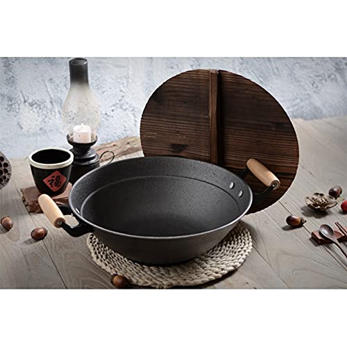 Wok de Cocina 36 cm con Mango Auxiliar miniatura 4