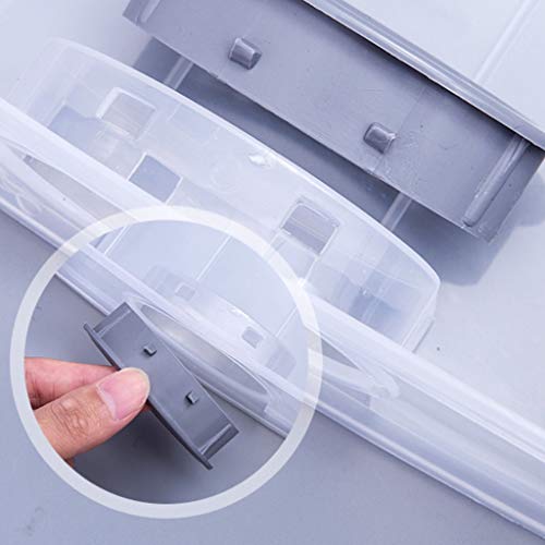 Boîte de rangement de bureau transparente pour retrouver instantanément toutes vos fournitures