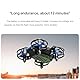 XUBX Kinder Mini-Drohne (für Anfänger und Erwachsene), Indoor Outdoor RC Spielzeug Quadcopter (für Jungen und Mädchen) Schwerkraftsteuerung, Ein-Knopf-Start, Bestes Geschenk für Kleinkinder,（Blau）