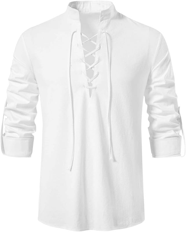 Image of FINIVO Fashion Men's Solid Regular Fit Dori Kurta