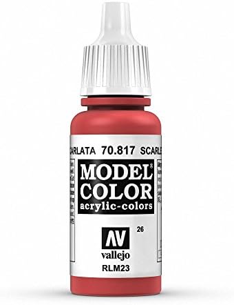 Vallejo Model Color 17 ml Acrylic Paint - Fluorescent Orange