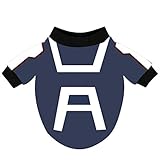 Vivimeng Pet Dog Clothes Knitwear Dog Sweater Soft Anime 3D Print Pup Dogs Shirt Summer Puppy Sweater for Dogs (L,Blue 03)