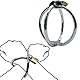 Handschellen für Sexspiele BDSM Fesseln Bondage Set Handcuffs mit Querverbindungen Selfbondage Handschellen Sex für Bondage Handcuffs for Intime Sex Handschellen fürs Bett Fesseln für Frau Sex