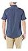 Dockers Men's Short Sleeve Button-Down Comfort Flex Shirt, Montecito Blue, Large