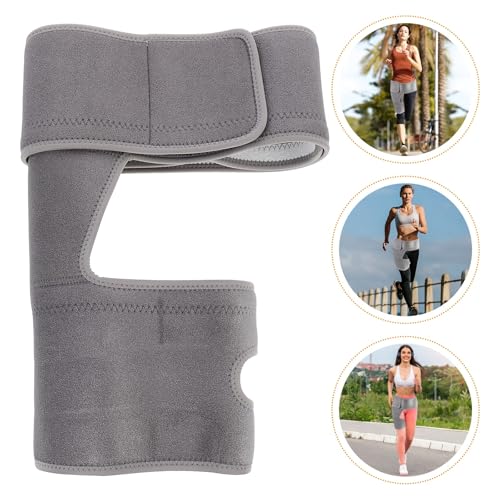 Faja protectora ajustable para cadera y muslo gris miniatura 7