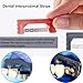 HARMONYDENT Dental IPR Strip System Orthodontic Adjacent Surface Unglazing Strip Aesthetic Repair System Strip Pack of 10 (Deep)