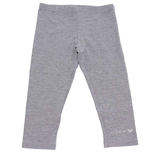 Leggings Armani para bebé niña en color gris un pantalón básico y elegante