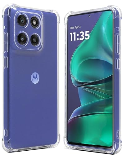 Coque Moto G Stylus 5G 2025 en TPU transparent flexible antichoc pour écran 6,7 pouces