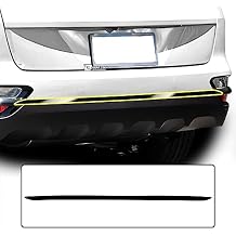 BOGAR TECH DESIGNS for Kia Sportage 2017-2022 Rear Bumper Chrome Delete Precut Vinyl Trim Overlay, Gloss Black Blackout Look