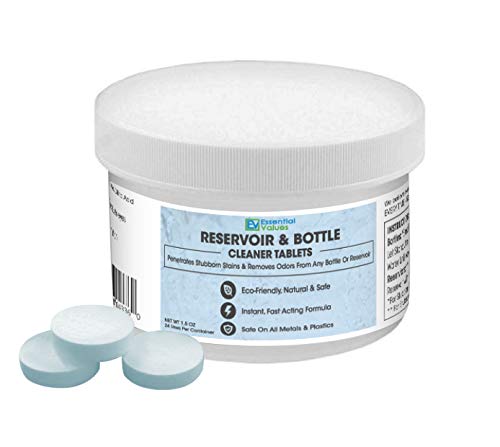 Essential Values 24 Pack Water Reservoir Cleaning Tablets - Great for Bottle Cleaning