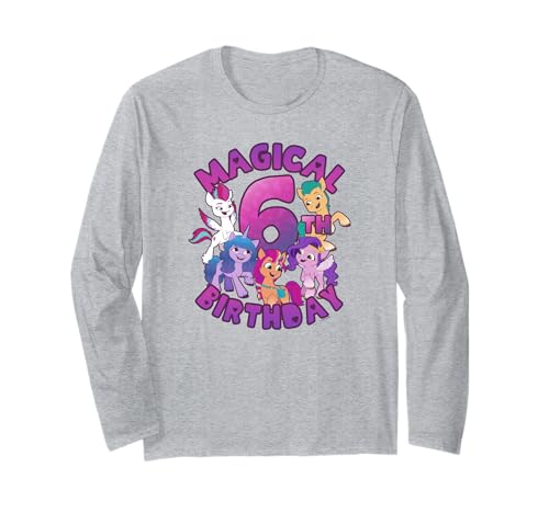 T-shirt My Little Pony 6 ans à manches longues pour enfant