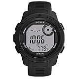 AVTREK Digital Sports Teenager Pedometer Watch with Altimeter and Barometer, Ourdoor Watch, Military...