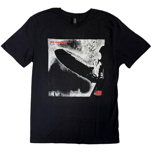 T-shirt Led Zeppelin 1 coton premium et impression haute définition taille L