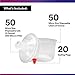 3M PPS (Original Series) Paint Spray Gun Cup Lids and Liners Kit, 16028, Micro, 3 oz, 200-micron Filter, Use w/ Paint Gun for Cars, Furniture, Home, 50 Disposable Lids and Liners, 20 Plugs, 120 Piece