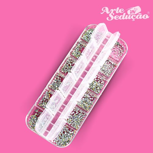 Strass Brilho Pedrinhas Decoração Unhas Maquiagem Artística
