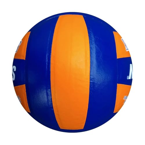 Image of SPARTAN Approved by VFI Super Volley Leather Volleyball - Size 4, Yellow