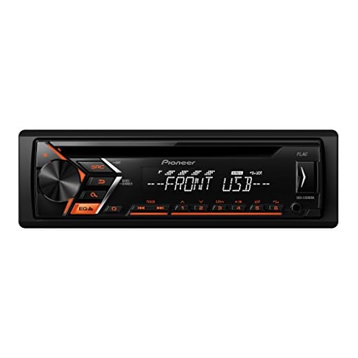Pioneer deh-s100uba bilstereo med RDS-mottagare, CD, USB och AUX-in
