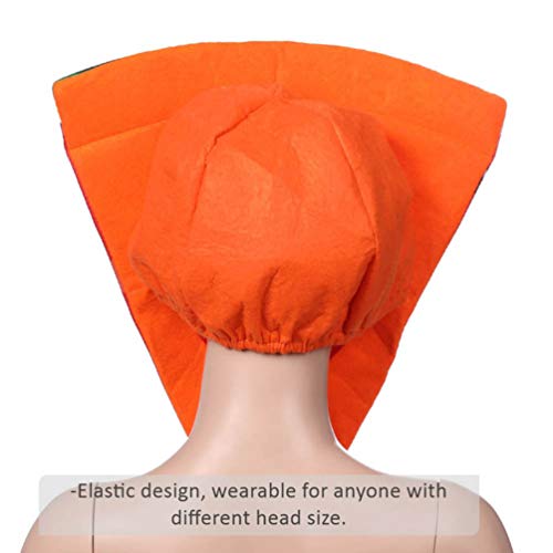 Fantasia de melancia KESYOO, chapéu de fantasia de fruta sem tecido, acessório fotográfico para cosp