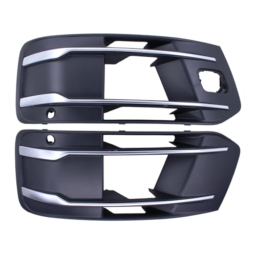 Image of ApplianPar Front Left and Right Side Lower Bumper Fog Light Grille Grill Covers Bezel Insert Housing Trim for Audi Q7 2016-2019, 4M0807681T
