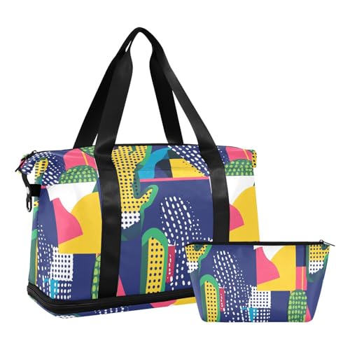 Large Travel Carry on port Training with Adjutable trap for Trekking 2 Pc et