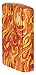 Zippo Fire Design 540 Tumbled Brass Pocket Lighter