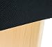 Tierra Zen Banquette Capitonnée et Tapissée-Noire, Madera, Negro, 44 x 27 x...