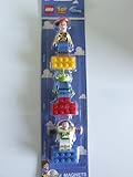 lego toy story: magnet set - buzz lightyear. woody. alien