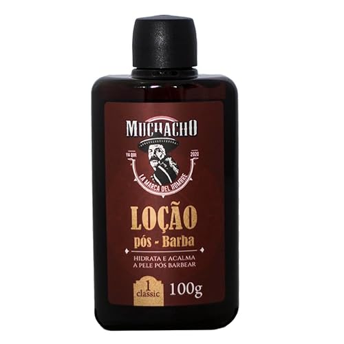 Kit Gel de Barbear + Loção Pós Barba - Muchacho Classic para um barbear perfeito