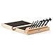 BORA Woodworking Tools 7-Piece Tempest Forstner Bit Set for Wood with Wooden Case - 1/4