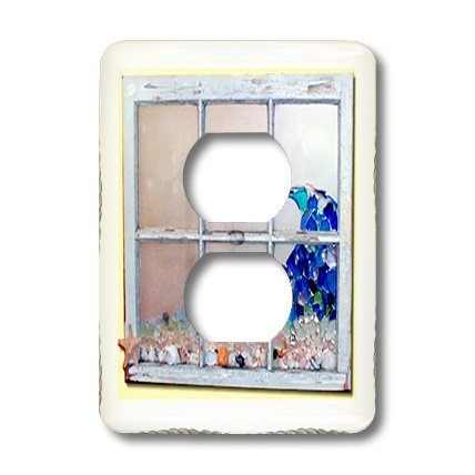 Fenêtre de Seaglass plaque double prise pour masquer les fixations murales - 2