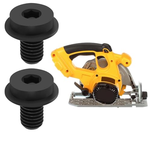 YINETTECH 2pcs Circular Saw Blade Bolt 648697-00 Compatible with Dewalt Not Easy to Rust Sturdy Durable Long Service Life Metal Material - Image 3