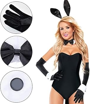 Konijn Haarband Wit Roze Lang Konijnenoren Oortjes Staart Bunny