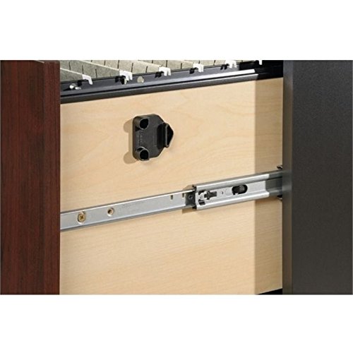 Bowery Hill 2 Drawer Transitional File Cabinet In Classic Cherry #TOP3