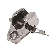 White Water Taco Marine F13-0302/244BN Marine Bimini Ball & Socket Top Fittings, Concave Deck Hinge, for Bimini Top, Boat, Yacht, Fishing, Covering