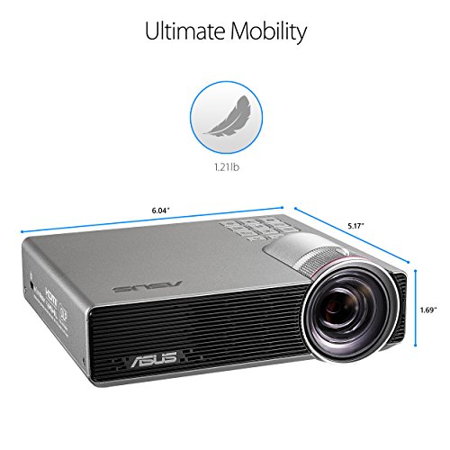 Asus P3E Wxga (1280 X 800) Lumens Vga Hdmi/Mhl Ultra-Short-Throw Projector With 2W Speakers Projector #TOP2