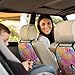 Gjieliness Zebra In A Bathtub Car Seat Back Kick Protectors,2 Pack Kick Mats With Storage Pockets For Vehicles To Protect From Dirt Mud Scratches