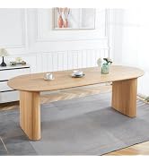 Amazon.com - Maotifeys Rustic Wood Extendable Dining Room Table 118 ...