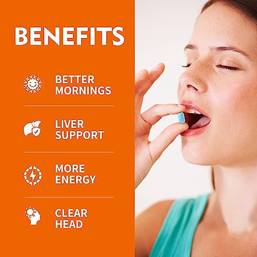 Bac-Up: Prevent Post-Drinking Discomfort And Ensure A Better Morning After - Clinically Formulated Enzyme Supplement With Nadh For Detox And Liver Support - The Ultimate Party Essential (2 Count) #TOP2