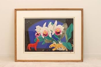 中島千波【華】200限定　lithograph 中島千波【華】200限定 lithograph 中島千波【華】200限定 lithograph