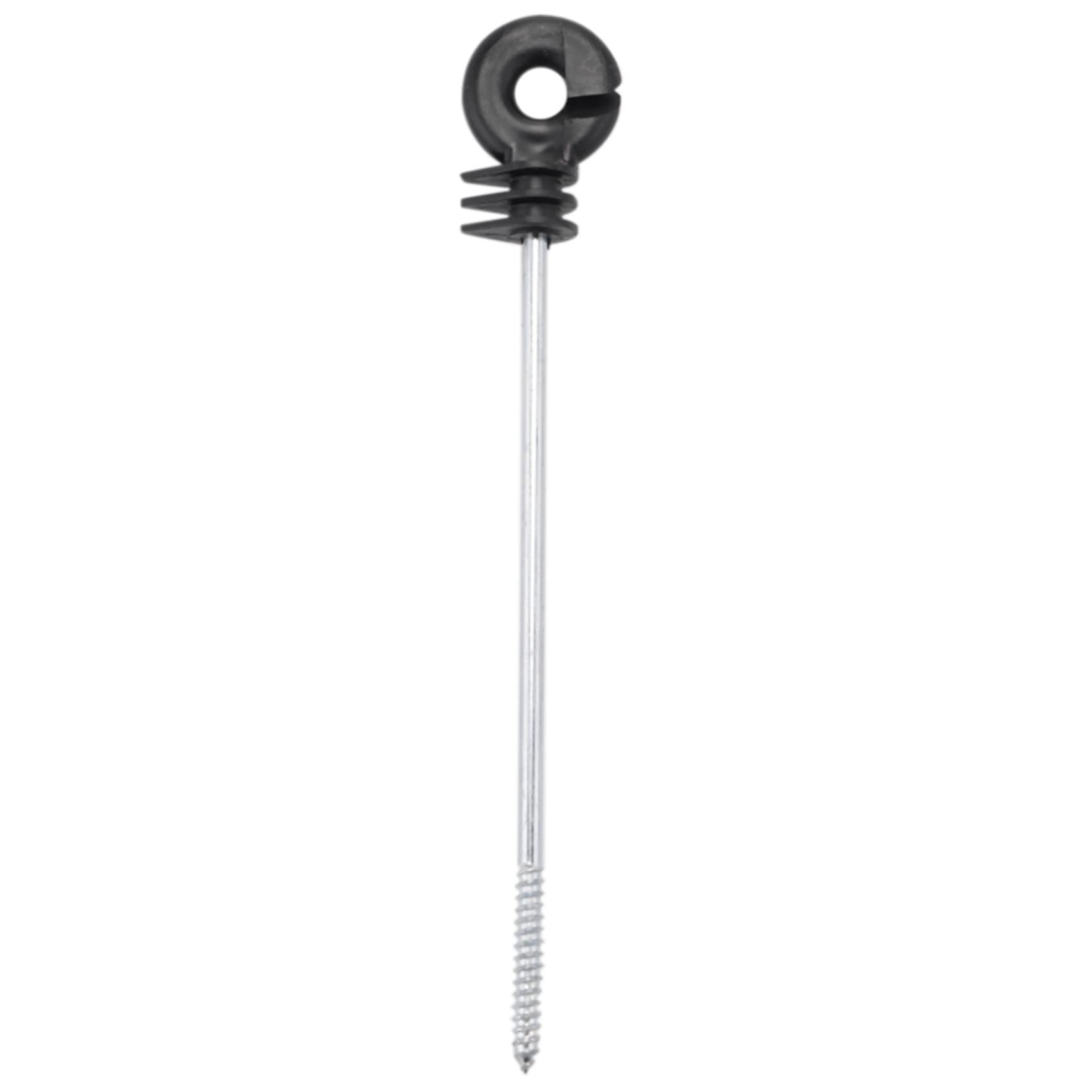 BGFAVCV 25 PCS Electric Fence Distance Insulators, Plastic Ring Insulators Long Distance Screw for Wooden Post