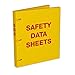UniKeep Safety Data Sheets (SDS) Binder - 1.0 Ring Capacity, (3 Poly Rings)