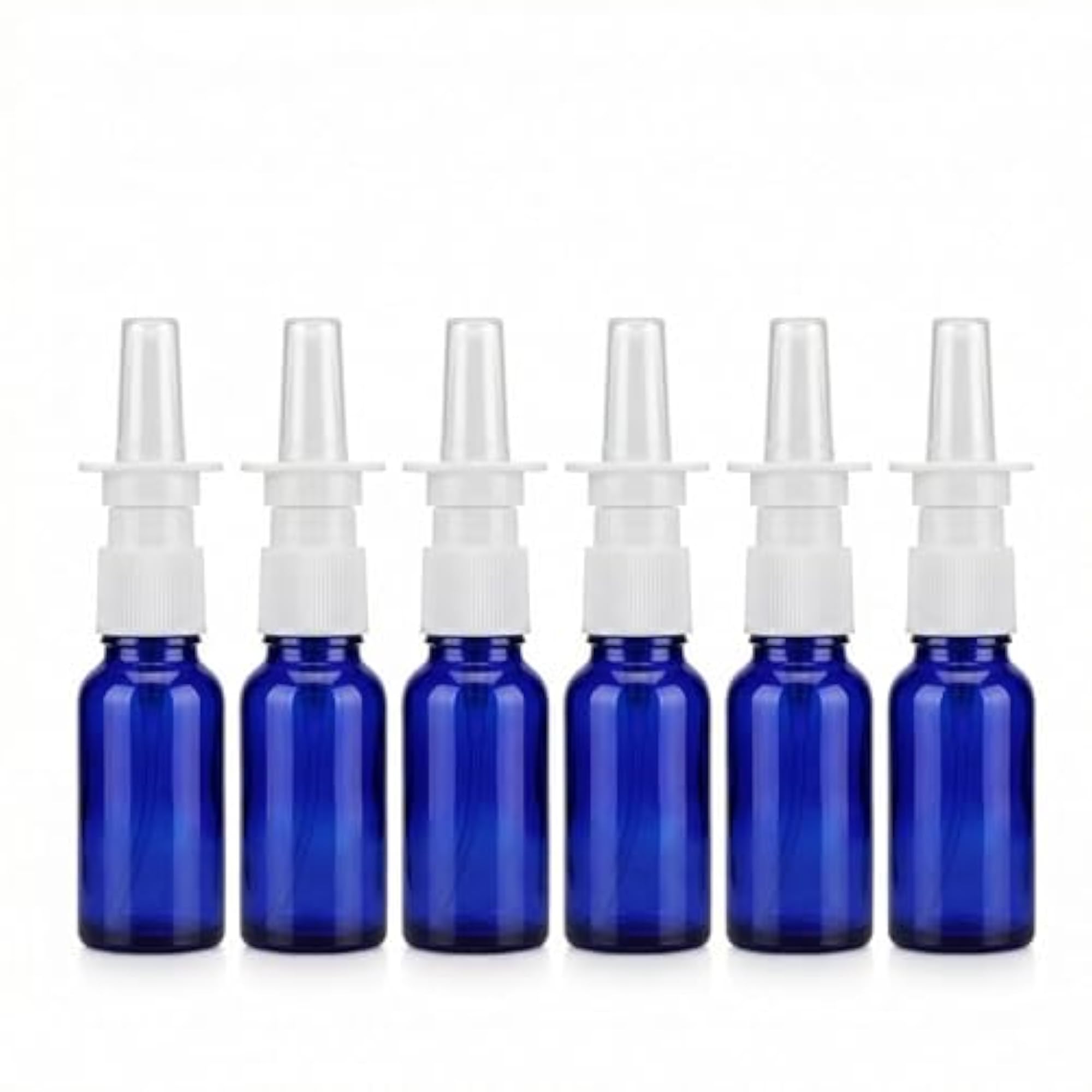 10Ml Glass Nasal Spray Bottles, 6Pcs