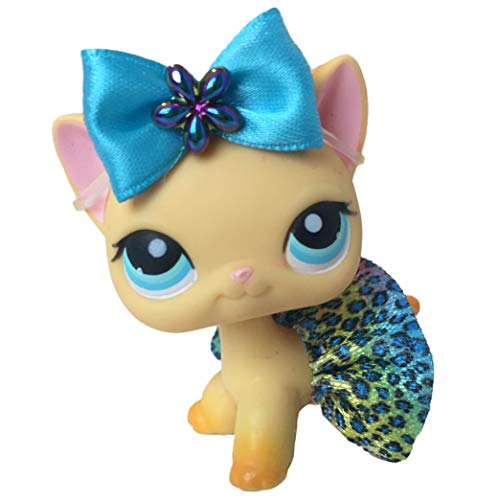 Pet Shop Accessories LPS Lot Bow Leopard Skirt CAT NOT Included