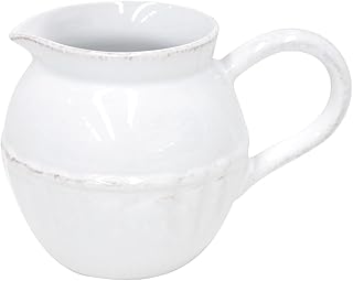 Costa Nova, Alentejo colección, Vajilla elegante, gres, Lechera, blanco, 0.42 L