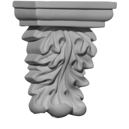 Ekena Millwork COR03X02X05BA 3 7/8-Inch W x 2 1/8-Inch D x 5 7/8-Inch H Baltimore Corbel