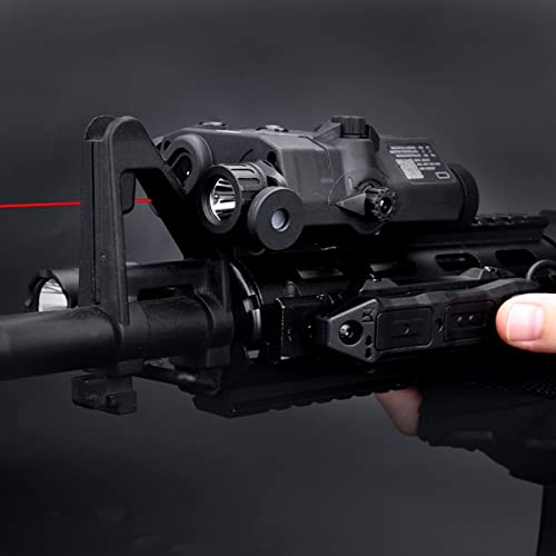 Jynqr Tactical Peq 15 Style Battery Case Box Airsoft Aeg Standard Ris Rail Tactical Peq-15 Case Box Hunting Gear (Color : L-T) #TOP1